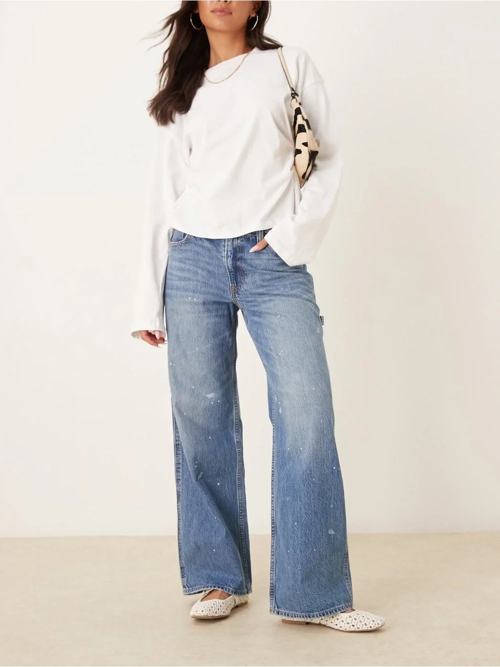 Curve Love Low Rise Ultra Loose Jean